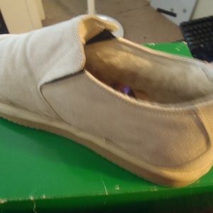 EMU Mens Australia Tan Sheepskin/Suede Slipper